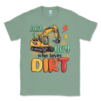 Sage just a boy who loves dirt Classic Tee - MaliasSmallBusiness