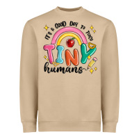 Mushroom its a good day to teach tiny humans Heavyweight Sweatshirt - MaliasSmallBusiness