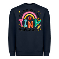Navy its a good day to teach tiny humans Heavyweight Sweatshirt - MaliasSmallBusiness