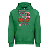 Emerald eat sleep nails repeat bbs Urban Hoodie - BundleAndBundleShop