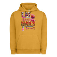 Pigment Peanut Butter eat sleep nails repeat bbs Urban Hoodie - BundleAndBundleShop