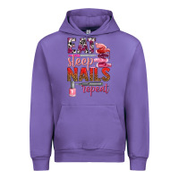Tulip eat sleep nails repeat bbs Urban Hoodie - BundleAndBundleShop