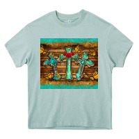 Arona crosses tumbler Heavy Core Tee - BarkalooDesign