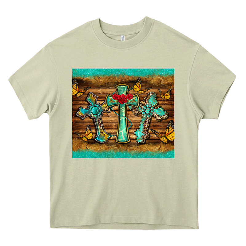 Crosses Tumbler Heavy Core Tee by BarkalooDesign | Teevron