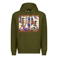 Army Green happy memorial day Premium Hoodie - TumblerDesignByShophia