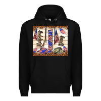 Black happy memorial day Premium Hoodie - TumblerDesignByShophia