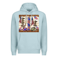 Blue Mist happy memorial day Premium Hoodie - TumblerDesignByShophia