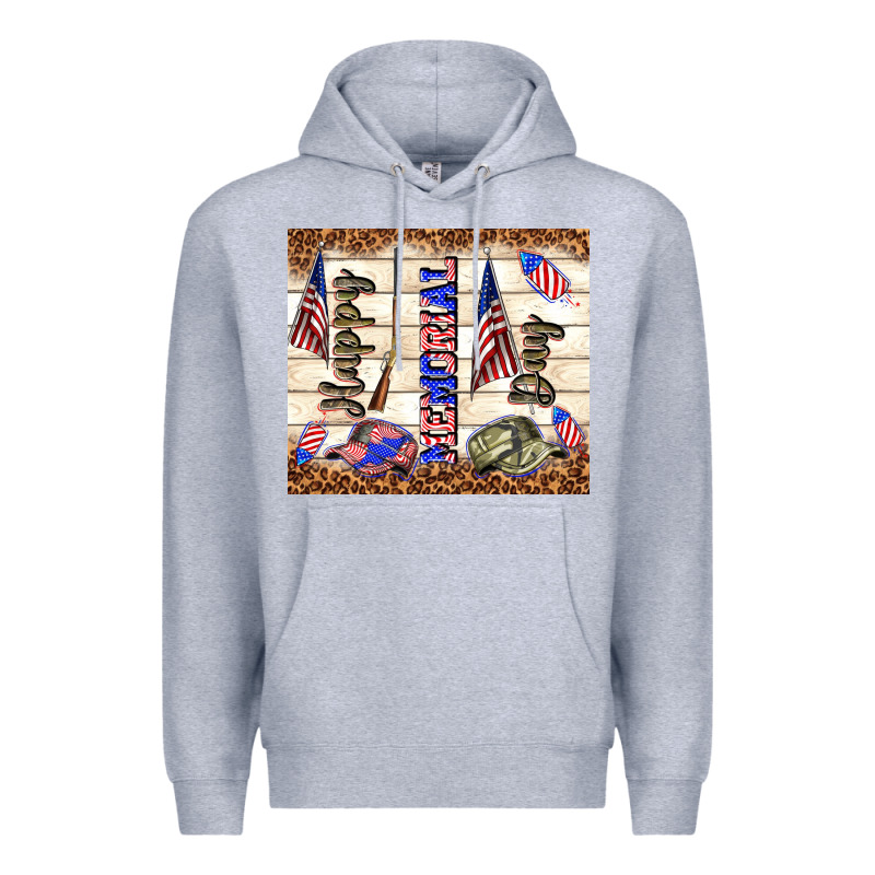 Happy Memorial Day Premium Hoodie by TumblerDesignByShophia | Teevron
