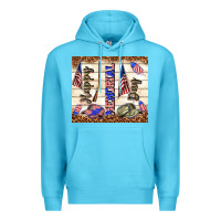 Ocean Blue happy memorial day Premium Hoodie - TumblerDesignByShophia