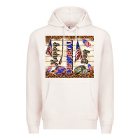 Pale Pink happy memorial day Premium Hoodie - TumblerDesignByShophia