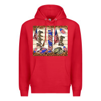 Red happy memorial day Premium Hoodie - TumblerDesignByShophia