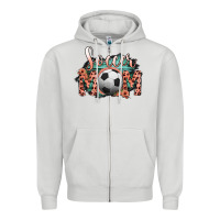 Dove Grey Soccer Mom Zipper Hoodie - Bettercallsaul