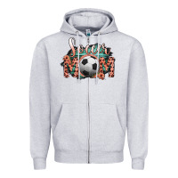 Heather Grey Soccer Mom Zipper Hoodie - Bettercallsaul