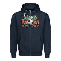 Navy Soccer Mom Zipper Hoodie - Bettercallsaul