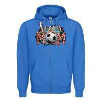 True Royal Soccer Mom Zipper Hoodie - Bettercallsaul