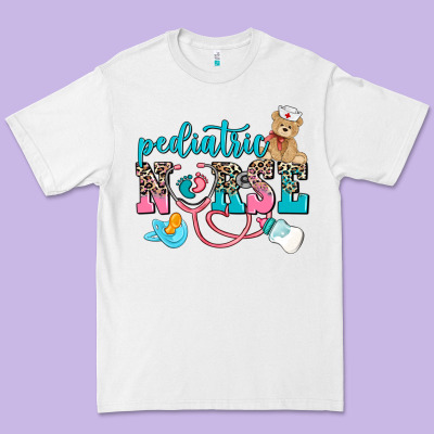 Pediatric Nurse Premium Tee Designed By Adodesignshop