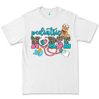 White pediatric nurse Premium Tee - AdoDesignShop