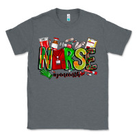 Charcoal Heather Nurse Juneenth Classic Tee - CowhideDigitalArt