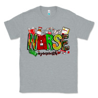 Heather Grey Nurse Juneenth Classic Tee - CowhideDigitalArt