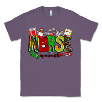 Lavender Nurse Juneenth Classic Tee - CowhideDigitalArt