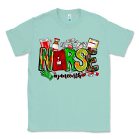 Seafoam Nurse Juneenth Classic Tee - CowhideDigitalArt