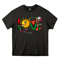 Asphalt summer nurse Heavy Core Tee - CowhideDigitalArt