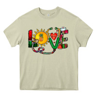 Mossy summer nurse Heavy Core Tee - CowhideDigitalArt