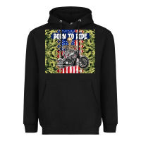 Black born to ride Heavyweight Hoodie - TumblerDesignByShophia