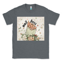 Charcoal Heather nail boss Classic Tee - MaliasSmallBusiness