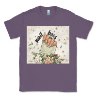 Lavender nail boss Classic Tee - MaliasSmallBusiness