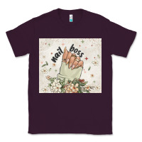 Plum nail boss Classic Tee - MaliasSmallBusiness