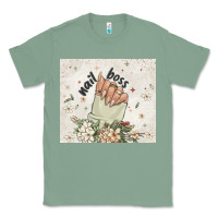 Sage nail boss Classic Tee - MaliasSmallBusiness