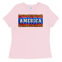 Bubblegum Pink america license plate Ladies Tee - HRA Design Shop