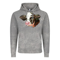 Cloud Rock holstein calf face Vintage Hoodie - LillyAllenDesigns