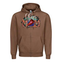 Chestnut Cheer Mom Zipper Hoodie - Bettercallsaul