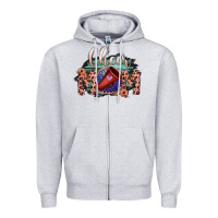 Heather Grey Cheer Mom Zipper Hoodie - Bettercallsaul