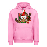 Fuchsia Pink joy christmas with gnome bbs Urban Hoodie - BundleAndBundleShop