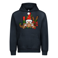 Navy joy christmas with gnome bbs Urban Hoodie - BundleAndBundleShop