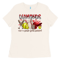 Bone diamonds are a girls best friends Ladies Tee - RacoonDesign