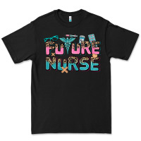 Black future nurse Premium Tee - AdoDesignShop