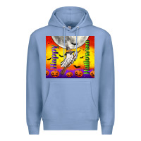 Colony Blue happy halloween Premium Hoodie - TumblerDesignByShophia