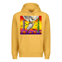 Mustard happy halloween Premium Hoodie - TumblerDesignByShophia