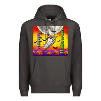 Smoke happy halloween Premium Hoodie - TumblerDesignByShophia