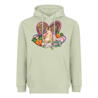 Matcha Easter heart Easter Day Heavyweight Hoodie - HowdyJamesFarm