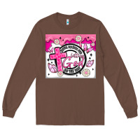 Chestnut doing my best and letting god Long Sleeve Tee - MaliasSmallBusiness