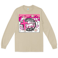 Mushroom doing my best and letting god Long Sleeve Tee - MaliasSmallBusiness