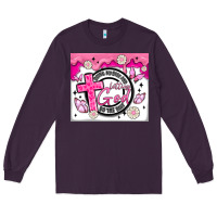 Plum doing my best and letting god Long Sleeve Tee - MaliasSmallBusiness