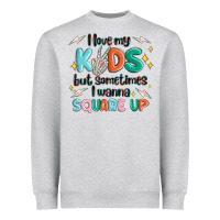 I Love My Kids But Sometimes I Wanna Square Up Heavyweight Sweatshirt | Teevron