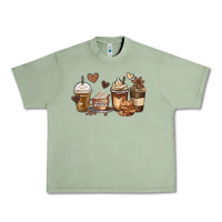 Oil Green melanin afro coffee cups Urban Heavy Tee - MaliasSmallBusiness