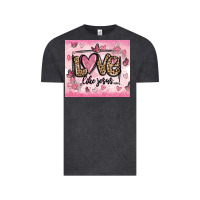 Vintage Black love like jesus Vintage Tee - MaliasSmallBusiness
